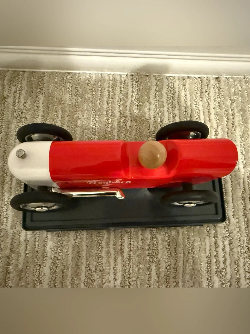 Baghera Mini Thunder Red metal toy car
